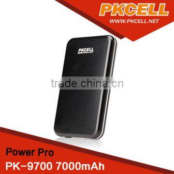 Shenzhen factory supply high Capacity 7000mAh universal power bank for cellphones and iPad