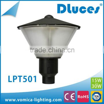 China manufacturer Aluminum housing 15W 30W high lumen Garden light IP65 CE RoHS TUV