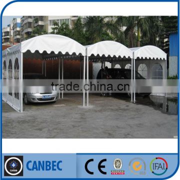 Geodesic dome tent for outdoor event