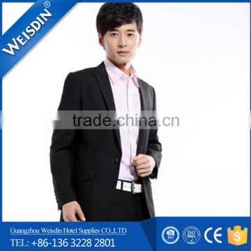 WEISDIN OEN fashion Polyester/Cotton Portly Men's Suits                        
                                                Quality Choice