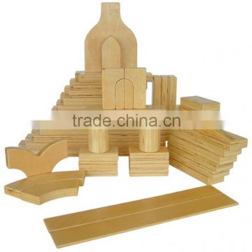 Wooden Puzzle Block Toy Play Set (Builder Blocks (56pcs))