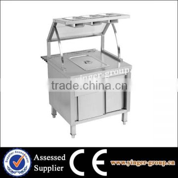 commercial stainless steel bain marie cooking equipment price