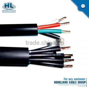 KVV MV 2/4/6/8/10/12/14cores PVC insulated and PVC sheathed flexible ASTM DIN Control Cable