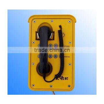 Waterproof Industry Telephone KNSP-09 Outdoor Dust Proof Telephone IP66 Waterproof Industrial Telephone