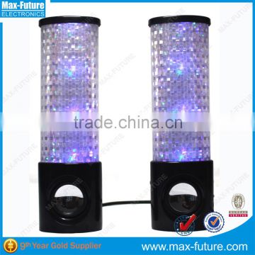 LED Pearl Shell Light Up Speaker with sound responsive light,Led Flashing Speaker(1211P)