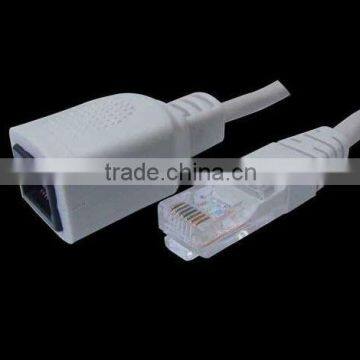 RJ45 RJ12 Male to Female Molded extension cable