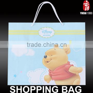 Wholesale Custom Cartoon Print Gift Packaging Shopping Bag
