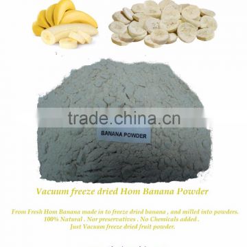 High Quality FD " HOM " Banana powder bulk packs