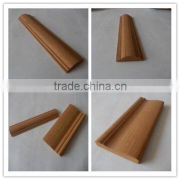 engineered decorative wooden moulding/teak wood moulding