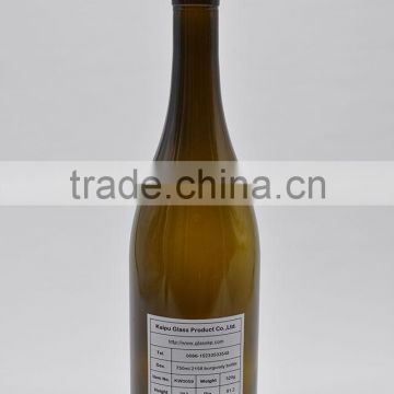 High quality 750ml Glass Wine Bottle for American Market