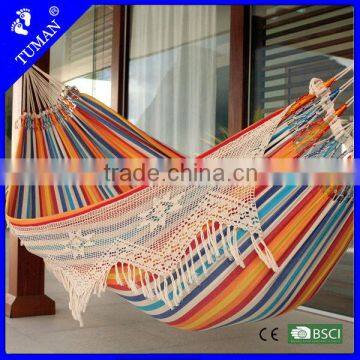 Deluxe Lace Cotton Double Person Hammock