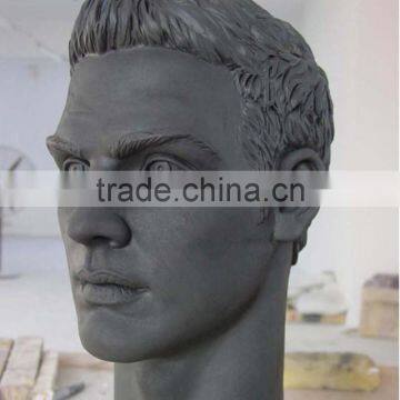 Wholdesale realistic handsome male mannequin head sale