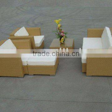 outdoor artificial rattan sofa Garden furniture set AY1085