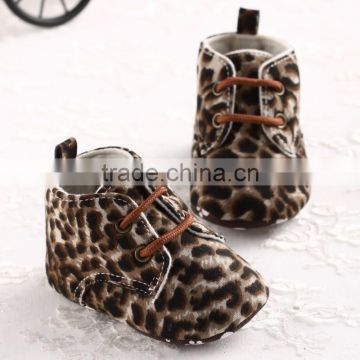 China Wholesale Leopard 12CM Child baby Walker Shoe
