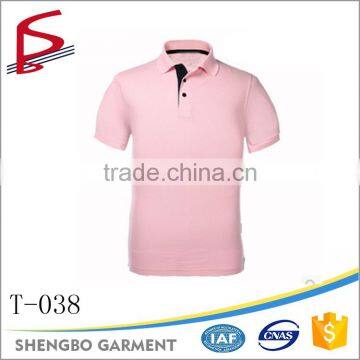 Summer t shirt polo softtextile 100% cotton