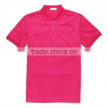 cheap garments plain womens custom solid polo t-shirts