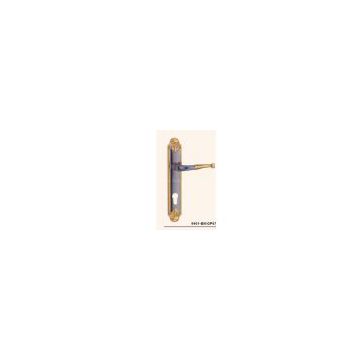 handles with panel ,door locks, 9901-BN/GP67