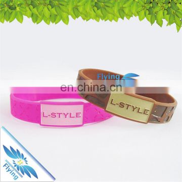Custom made rubber band/colorful Silicone rubber wristband,silicone hand bands