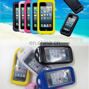hot selling pvc waterproof cellphone bag/waterproof smartphone cases for smartphone
