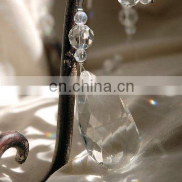 Wedding Clear Crystal Beaded Acrylic Garland