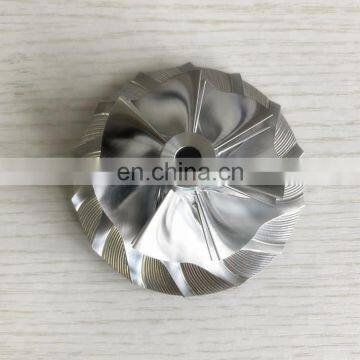 K27 5070-123-2022 54.50/77.00mm 7+7 blades Turbo Billet/milling/aluminum 2618 compressor wheel for 5326-970-6290/6291/6292/6293