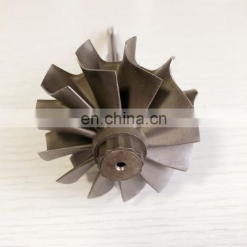 TE06H 58.5X67.5mm 12 blades turbine wheel&shaft/turbine shaft&wheel/turbo wheel