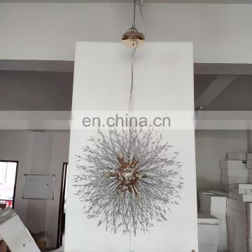New arrival decoration led modern crystal pendant light chandeliers