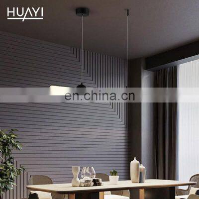 HUAYI New Product Modern Style Living Room Decoration Aluminum Acrylic LED Pendant Light