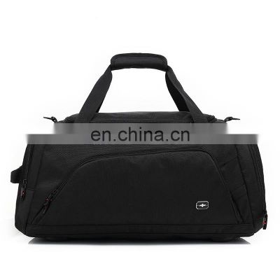 Large Capacity Travel Bag Waterproof Sport Gym Travel Duffel Bag With Shoe Compartment
