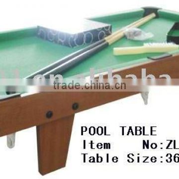 mini pool table for domestic