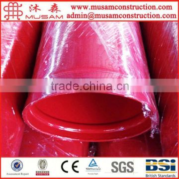 Best quanlity Hot dipped round steel pipe fire protection steel pipe