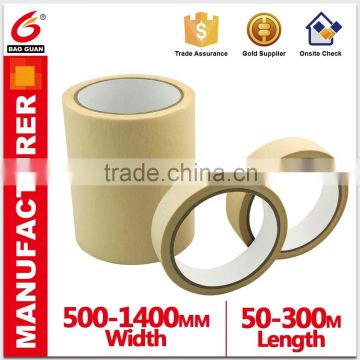 High Quality ThicknessOf 140mic-155mic Masking Tape For Painting