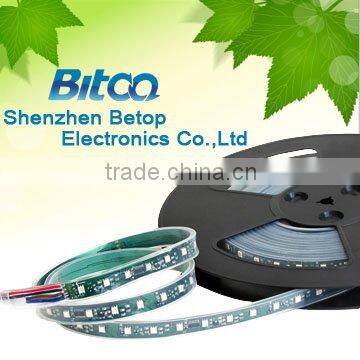 5050 SMD epoxy cover LED flexible strip with U tube