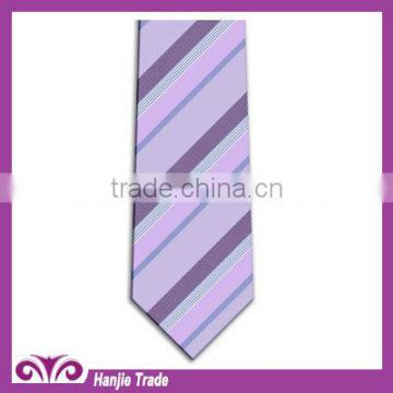 Handmade Jacquard Striped Silk Tie