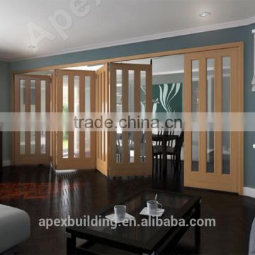 accordion wood door ,stylish wood door design ,wood folding door