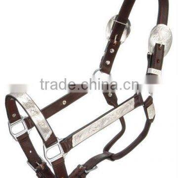 Leather Show Halter