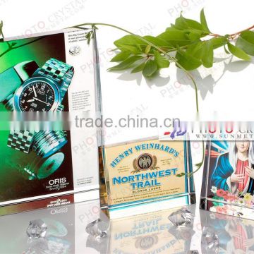 sublimation photo crystal SJ-05A-D Sunmeta souvenir promotional gift---manufacturer