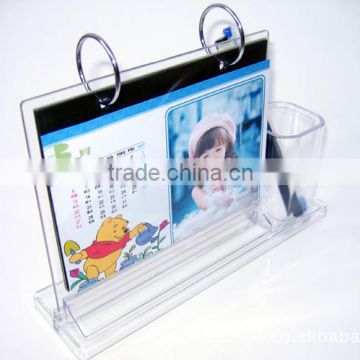 Customized multifunctional Acrylic desk calendar in different shapes with Experienced Factory Made