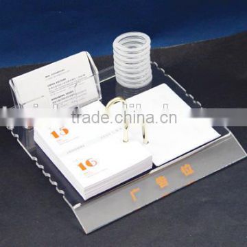 Special Design Customized Acrylic desk calendar with stand with Experienced Factory Made