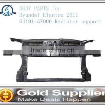 Brand New BODY PARTS Radiator support for Hyundai Elantra 2011 64101-3X000 with high quality and most competitive price.