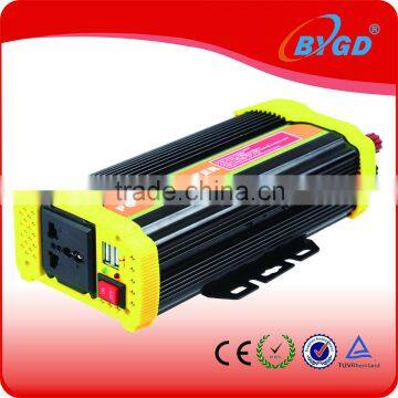 500W micro control power inverter with two usb port best safety ac 220v