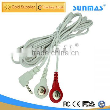 two-in -one 2.5mm electrode plug tens leads wire