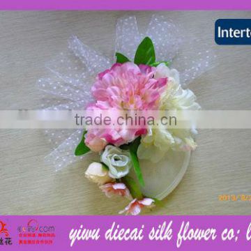 Colorful new design bridal hair millinery flower