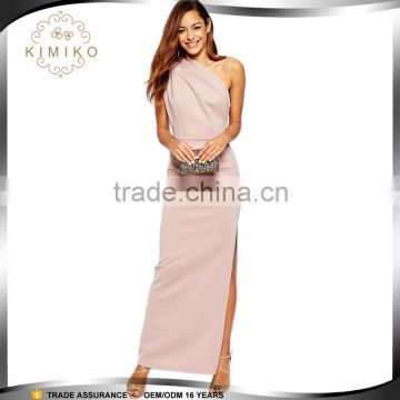 2016 Newest Ladies Fashion Dresses Maxi With One Shoulder