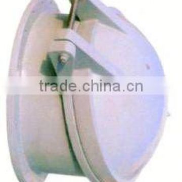 composite FRP round flap gate valve