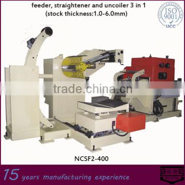 automatic sheet use roll feeder straightener and uncoiler-YOUYI Machine