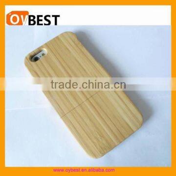 Best Quality Real Natural Bamboo Wooden Wood Hard Back Case Cover Protector for iPhone 6 Hot selling!!