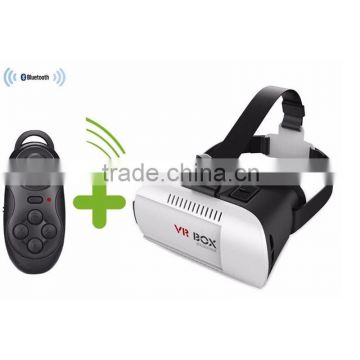 Head Mount Plastic VR BOX Version VR Virtual Reality Glasses Rift Google Cardboard 3D Movie 3d glasses real virtual