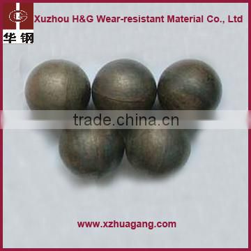 Low chrome steel ball with HRC45