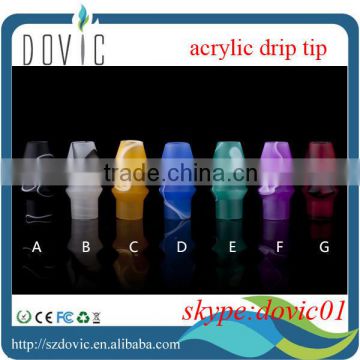acrylic 510 drip tip without o-ring design